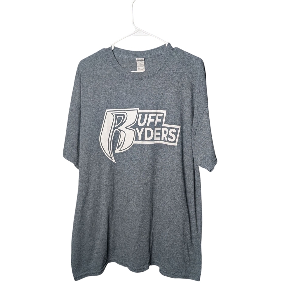 Ruff Ryders Roll Soft Gray Men's T-Shirt XL DMX RIP EUC 90s Vibe